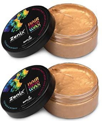 Elecsera Temporary Hair Color Wax [Gold] Pack of 2 Hair Wax(100 g)