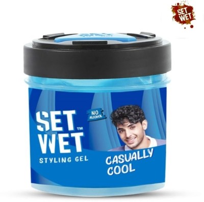 SET WET Casually Cool Perfect for Everyday Use Hair Gel(250 g)