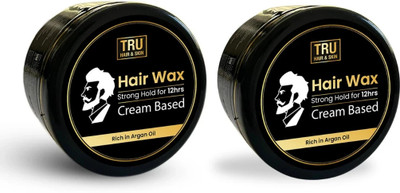 TRU HAIR & SKIN Cream For Men | Easy to Spread Pack of 2 Pieces Hair Wax(100 g)