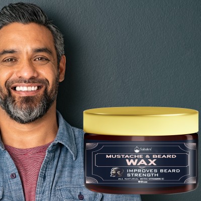 Sabates Man Hair Beard Growth Wax _ Balm Reapply Again At Any Time A Day _ Styling Gel Hair Cream(50 g)