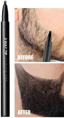 MYEONG Hair Styling Mustache Repair Tool Beard Pen Beard Cream(1 g)