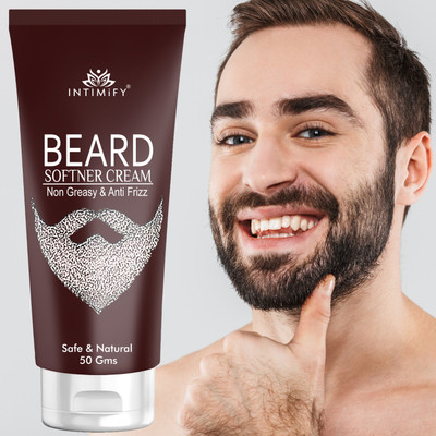 INTIMIFY Beard Softener Cream, Beard Soft Cream, Prevents Dryness & Itching Beard Cream(50 g)
