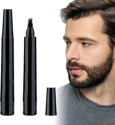 manasona Beard Filling Pen WaterProof, Long Lasting Coverage & Natural Finish for Men Beard Cream(1.2 g)