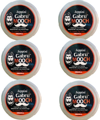 JEPPINI gabru mooch wax pack of 6 Hair Wax(75 g)