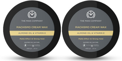 THE MAN COMPANY Machismo Hair Wax – Pack Of 2 Hair Wax (200 g)