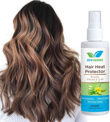 JOYHERBS Natural Heat Protection Spray Mist Spray With Vitamin E & Keratin Hair Spray(100 ml)