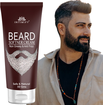 INTIMIFY Beard Softener Cream | Softens And Nourishes Your Beard | Natural Ingredients Beard Cream(50 g)