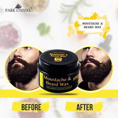 PARK DANIEL Moustache and Beard Wax(50 gms) Beard Cream(50 g)