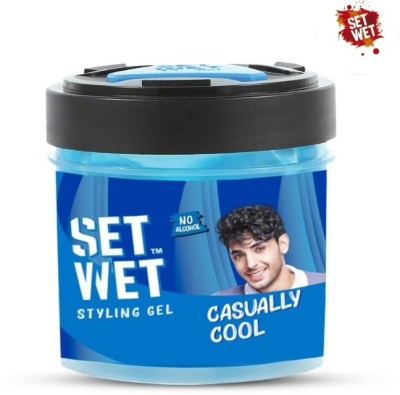 SET WET Casually Cool Perfect Hold and Shine Hair Gel(250 g)