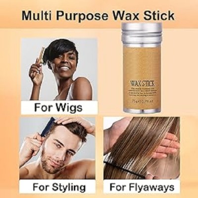 Neycare Unisex Hair Wax Stick Broken Hair Finishing Wax Anti-Static Hairstyle Hair Wax(75 g)