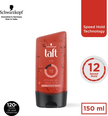 Schwarzkopf Taft V12 Styling Gel Fast Drying Hair Gel(150 ml)