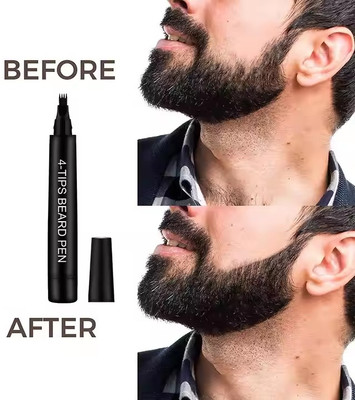 manasona Best Waterproof Beard Pencil Filler For Men Styling Beard Beard Cream(1 g)