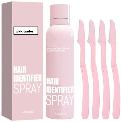 PKK TRADERS Hair Identifier Spray For Face Shaving with Razor Hair Spray(1 ml)