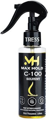 TRESS Solvent Adhesive Remover Residue Wig Tape/Glue Fast-Acting Skin-Safe 118ML Hair Extension