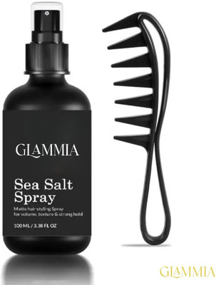 GLAMMIA Sea Salt Spray | for Quick Hair Styling with Soft Tousled Waves Hair Spray(100 ml)