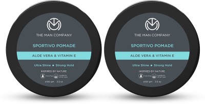 THE MAN COMPANY Sportivo Hair Wax – Pack Of 2 Hair Wax  (200 g)
