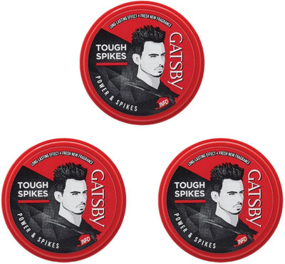 GATSBY Japan Styling - Power & Spikes, (Set of 3) Hair Wax(25 g)