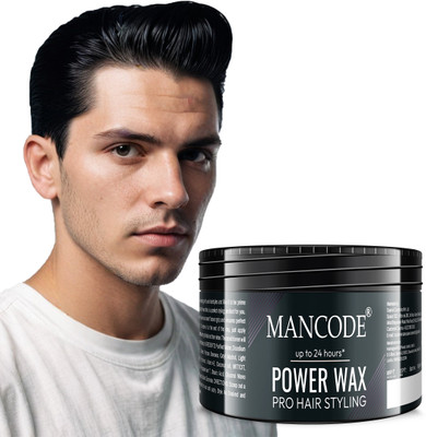MANCODE Power Wax Pro Hair Styling Cream for Strong Hold, Matte Finish & Vitamin E Hair Wax(100 ml)