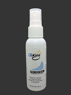 Osking Hair Fiber Hold Spray 35ml can be used with all hair fibers Hair Spray (35 ml) Hair Spray(35 ml)