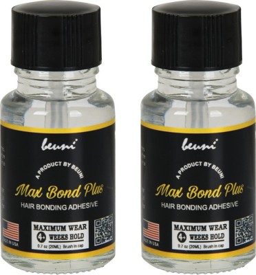 BEUNI Max Bond Plus Wig Glue Hair Replacement Adhesive Ultra Hold Front Glue Waterprof Hair Gel(40 ml)