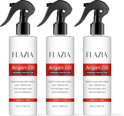 FLAZIA Professional Argan Oil Heat Protection mist Protect up to 450ºF Hair Spray(600 ml)