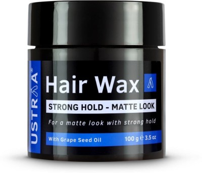 USTRAA Strong Hold Hair Wax Non-sticky & Matte finish, Hair Wax(100 g)