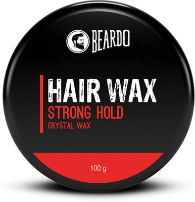 BEARDO Stronghold|Crystal for Men|Glossy Finish|Hair Style,Shine|Strong Hold Styling Hair Wax(100 g)