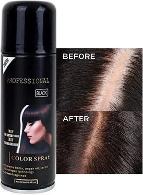 YUENCY Black Thickener Spray bald spot cover Hair Spray BH-436568 EXTREME HOLD Hair Volumizer SPRAY(100 ml)