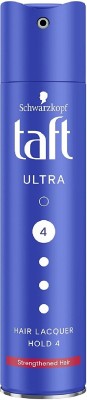 TAFT ULTRA HAIR LACQUER ULTRA STRONG 250 ML 1 PCS Hair Spray(250 ml)