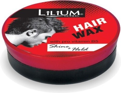 LILIUM Herbal Shine+ Hold Hair Wax With pro VitaminB5 Hair Wax(85 g)