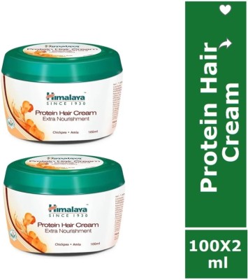 Himalaya Herbals Protein hair cream 100 ml pack-2 Hair Cream(200 ml)