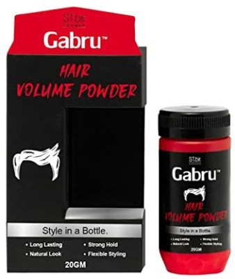 GABRU Hair Volume Powder for Non Greasy Non Oily Hair Styling, Hair Powder(20 g)