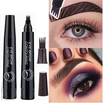WOONGMI Permanent applications up to 3days Eyebrow pencil tattoo effect 1 g(Black)