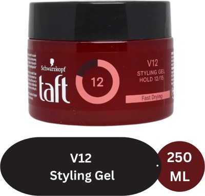 TAFT V12 Fast Drying Styling Gel Hair Gel(250 ml)