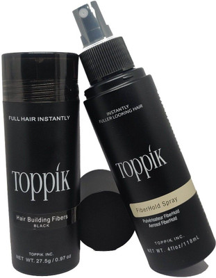 Osking toppik black hair fiber hold spray 118 Hair Spray(118 ml)