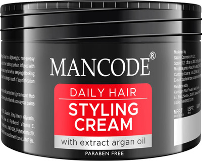 MANCODE Daily Styling for men, Enriched with Argan Oil, Hair Cream(100 g)