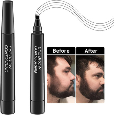WOONGMI Beard Pen Filler Waterproof & Long Lasting Beard Filling Pen Beard Cream(1 g)