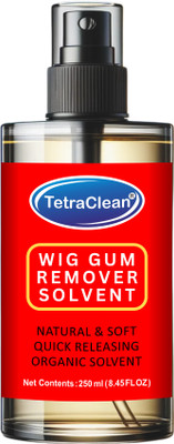 TetraClean Hair Wig Adhesive Remover Solvent|Hair Glue Bonding Residue & Wig Tape Remover Hair Gel(250 ml)
