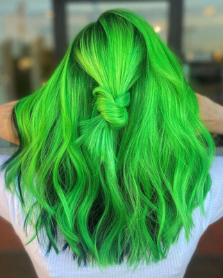 Jiwoo NEW & BEST FOR HAIR COLORING TEMPORARY GREEN HAIR WAX Hair Wax(100 g)