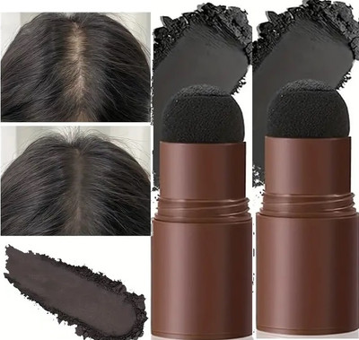 luzimaisa Best Quick Root Touch Up Waterproof For Thinning Powder Pack of 2 Eyebrow Stencil(4)