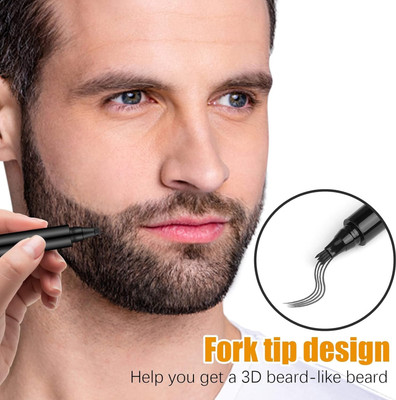 manasona Best Beard Color Pen For Men And Boys, Water Proof Long Lasting Coverage Beard Cream(2.5 g)