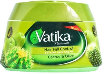 VATIKA IMPORTED HAIR FALL CONTROL CACTUS & OLIVE STYLING Hair Cream(125 ml)