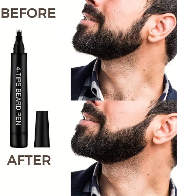 YAWI Best Beard Pencil Filler for Men Dual Tip 4 in 1 Beard Cream(2.5 g)