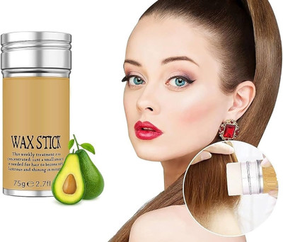 THTC Wax Stick Edge Control Slick Stick Hair Pomade Stick Non-greasy Styling Hair Wax(75 g)