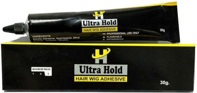 Growth Hair Patch Ultra hold glue For Strong Hold Glue Tube Hair Gel (pack of-2 ) Beard Gel(30 g)