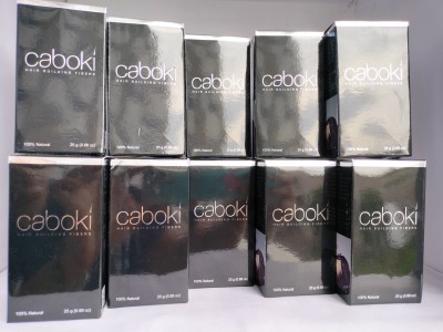 Caboki Natural Black Hair Building Fibre 25gm Pack of 10 Hair Fiber(250 g)