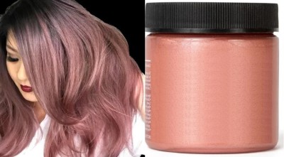 WOONGMI Hair Coloring - Temporary Instant Hairstyle Wax for Men and Women , Rose Gold