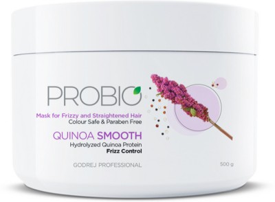 Godrej Professional Probio Quinoa Smooth Mask | For Frizzy Hair Hair Mask(500 g)