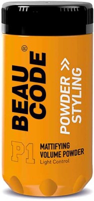 Beaucode Mattifying Volume Powder Hair Wax | Long Lasting Style Wax 25 gm Hair Powder(25 g)