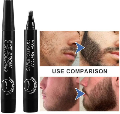 manasona New Waterproof Beard Pencil Filler For Men Styling Beard Beard Cream(2.5 g)